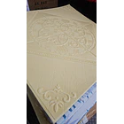 Revestimiento Pared Lamina 3d Pegatina Rombo Dorado 3