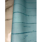 Papel Decomural madera Celeste   3