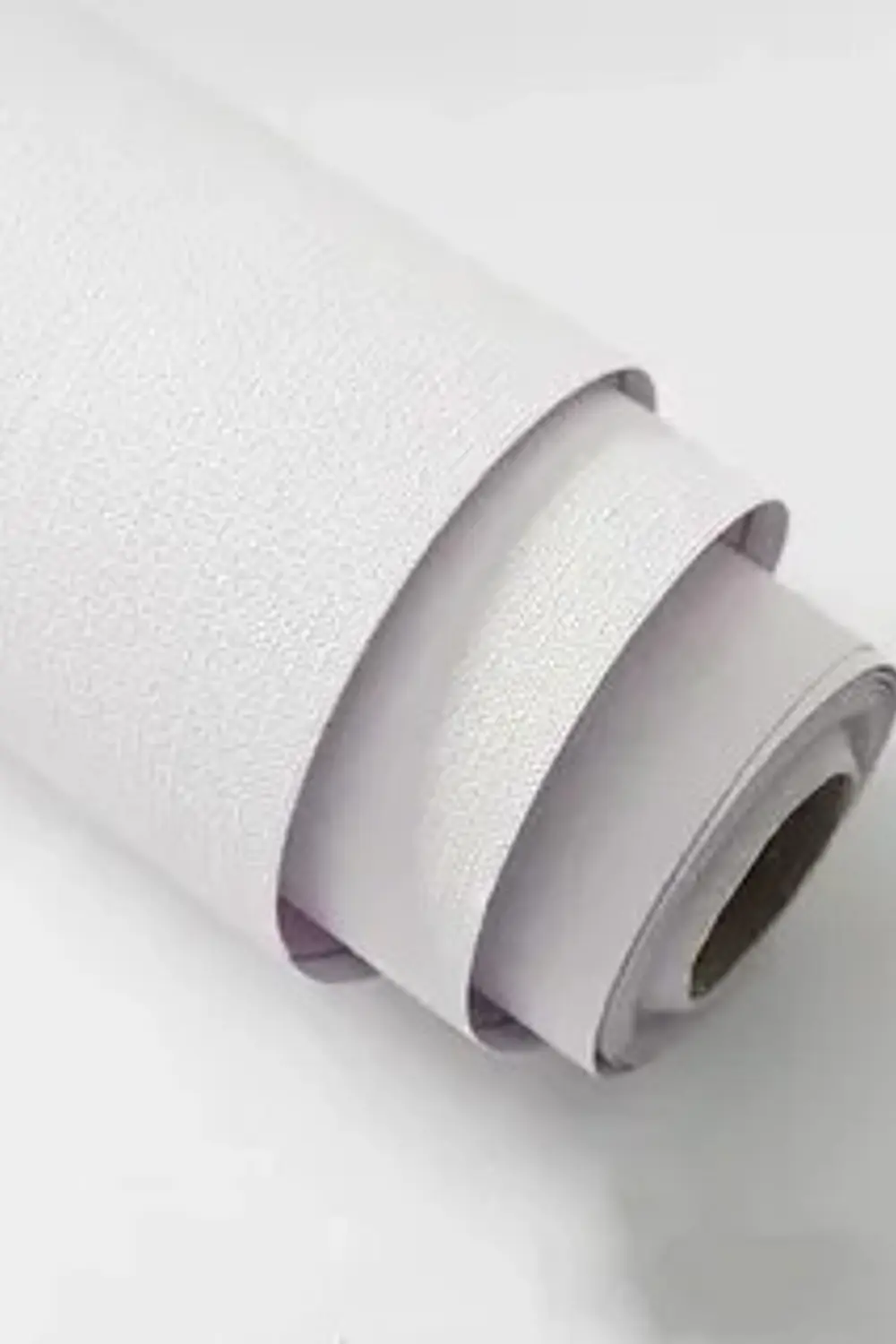 Papel Decomural Texturizado Unicolor Blanco 