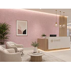 Papel autoadhesivo con textura de Lino color Rosa 50 cm x 10 m 2