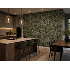 Papel mural Hojas Palmeras Texturizado  3