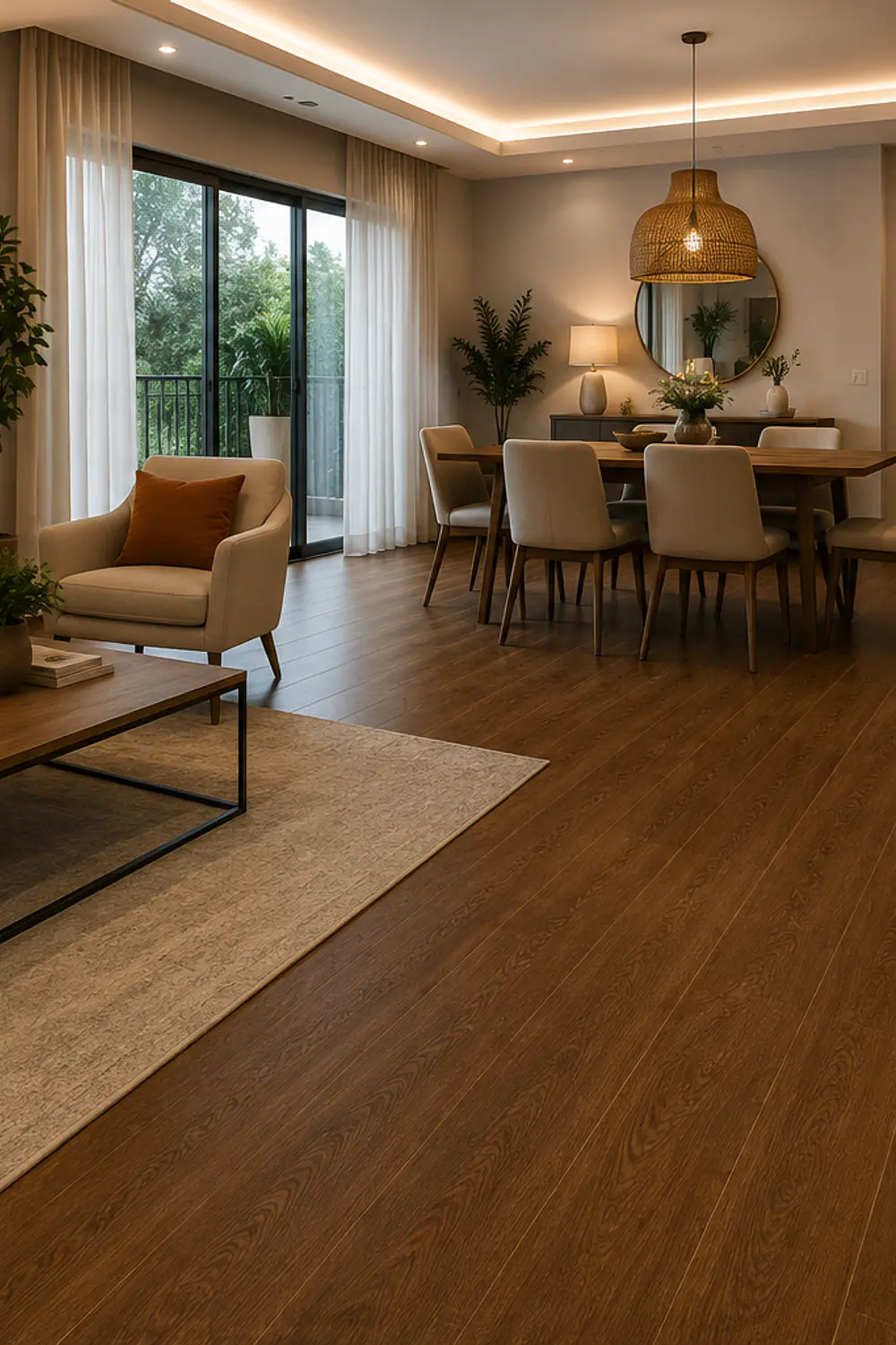 Piso Vinílico Premium Chocolate FE3028