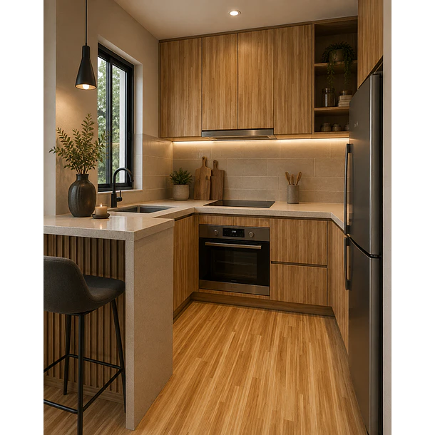Piso Vinílico Premium Madera 9-908 1