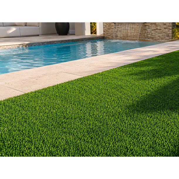 Pasto Sintético  Artificial 10mm Rollo 1m X 25m 3
