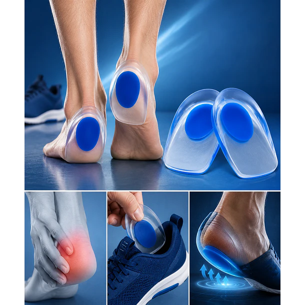 Talonera Espolón Calcaneo Gel -Plantilla Ortopédica  3