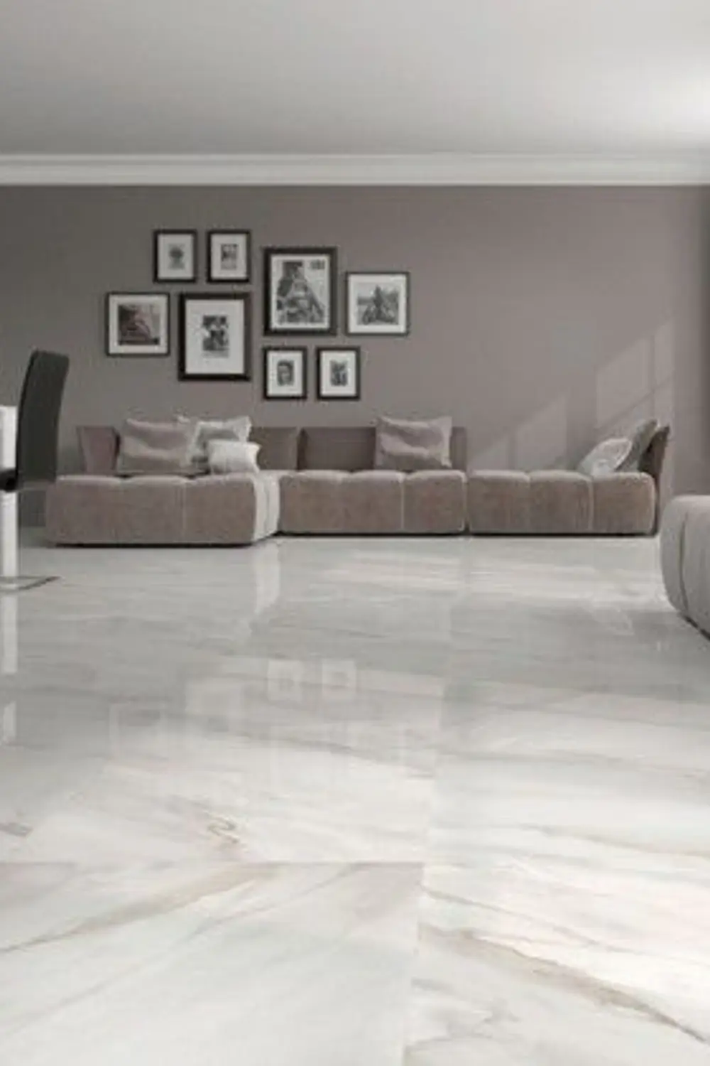 Piso Vinílico autoadhesivo con diseño de mármol 5 mtrs2 tipo baldosa 60x60