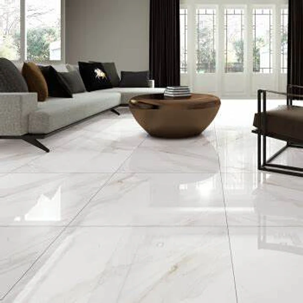 Piso Vinílico autoadhesivo con diseño de mármol 2.5 mtrs2 tipo baldosa 60x60 1
