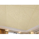 Revestimiento Pared Lamina 3d Pegatina Rombo Dorado 1