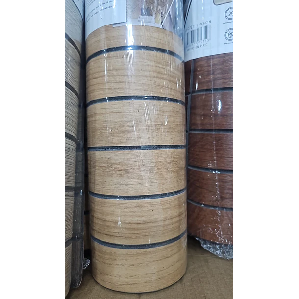 Papel Decomural Texturizado Beige Wall Panel 2.40 m x60 cm  4