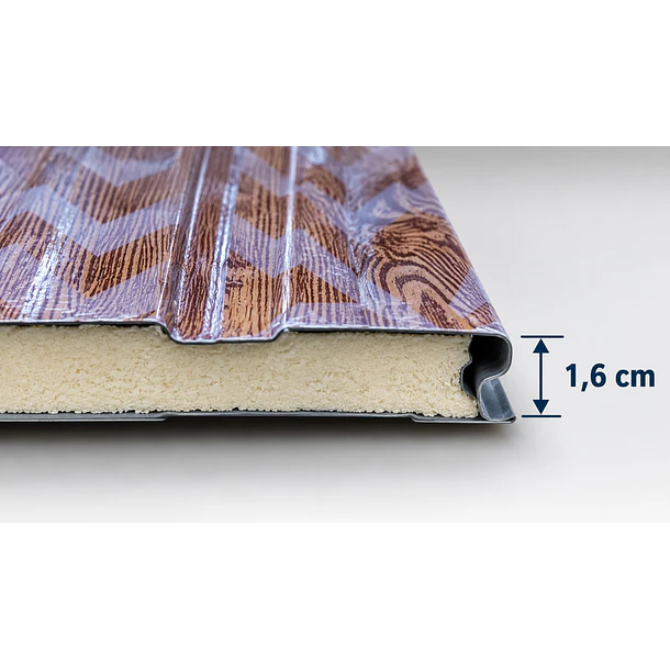 METAL SIDING – REVESTIMIENTO EXTERIOR CON AISLACIÓN- CAJA 10 UNIDADES 1