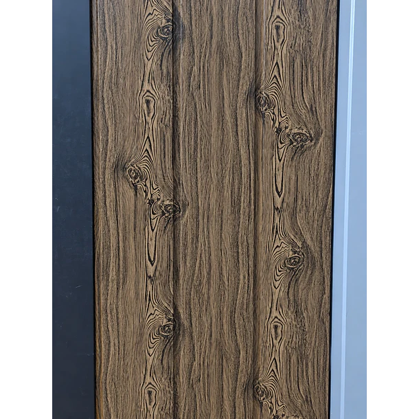 METAL SIDING COLOR MADERA  – REVESTIMIENTO EXTERIOR CON AISLACIÓN- CAJA 10 UNIDADES 