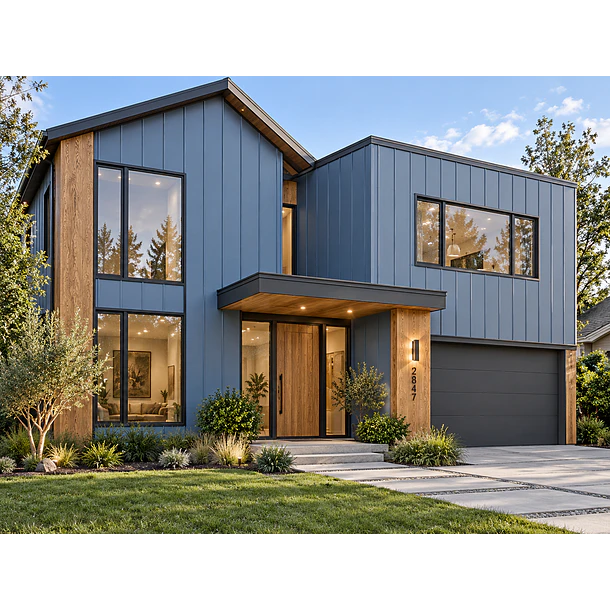 METAL SIDING – REVESTIMIENTO EXTERIOR CON AISLACIÓN- CAJA 10 UNIDADES 1