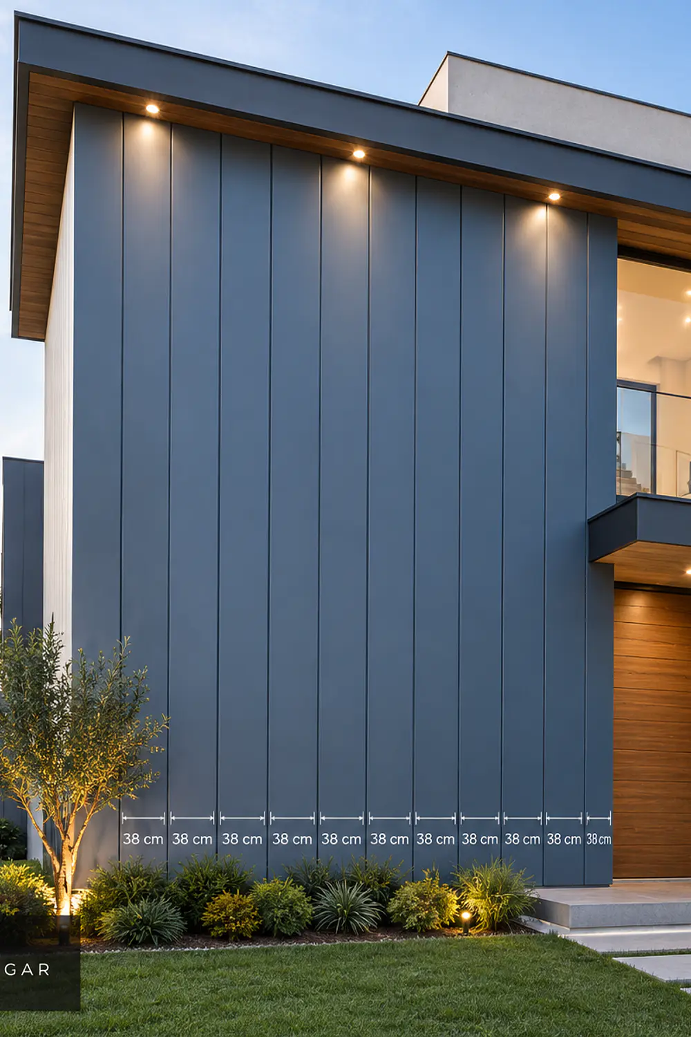METAL SIDING – REVESTIMIENTO EXTERIOR CON AISLACIÓN- CAJA 10 UNIDADES