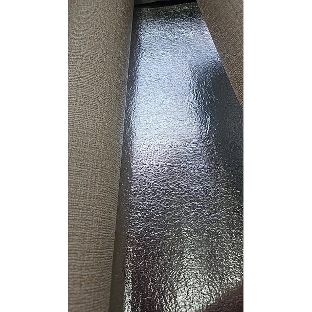 Papel autoadhesivo con textura de Lino color Beige 50 cm x 2.8 m 7