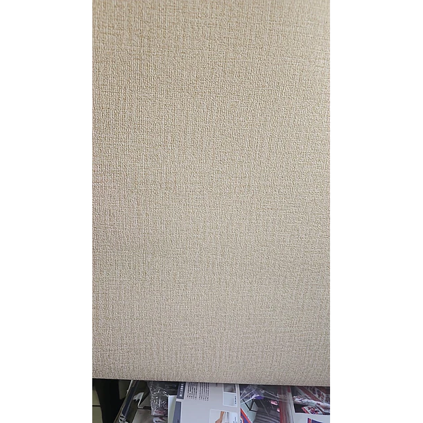 Papel autoadhesivo con textura de Lino color Beige 50 cm x 2.8 m 5