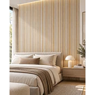 Wall Panel (panel de pared) Revestimiento Muros y Cielos BEIGE  FE26055 1