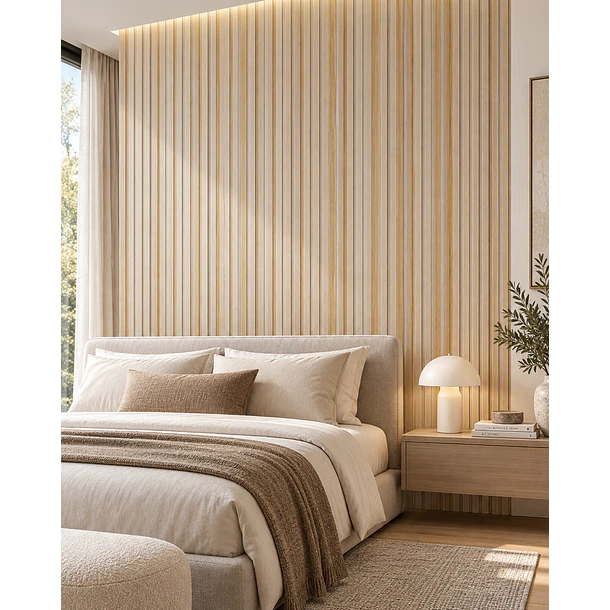 Wall Panel (panel de pared) Revestimiento Muros y Cielos BEIGE  FE26055 1