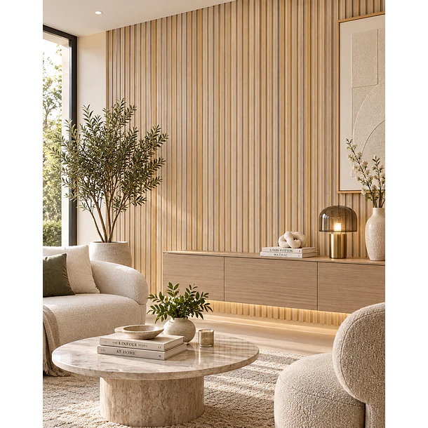 Wall Panel (panel de pared) Revestimiento Muros y Cielos BEIGE OSCURO FE26056 1