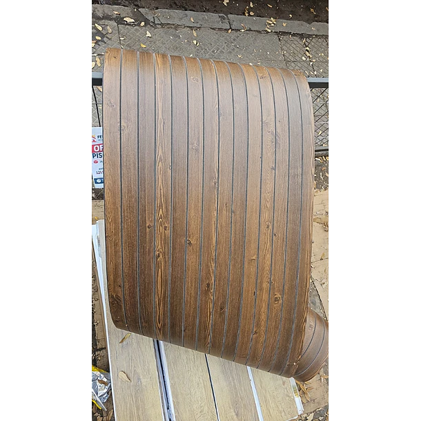Rollo Wall Panel Autoadhesivo 3D Marrón  3m x 60 cm 2