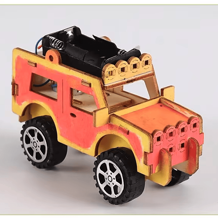Jeep Armable STEM para Niños – Kit de Construcción 29 Piezas 1