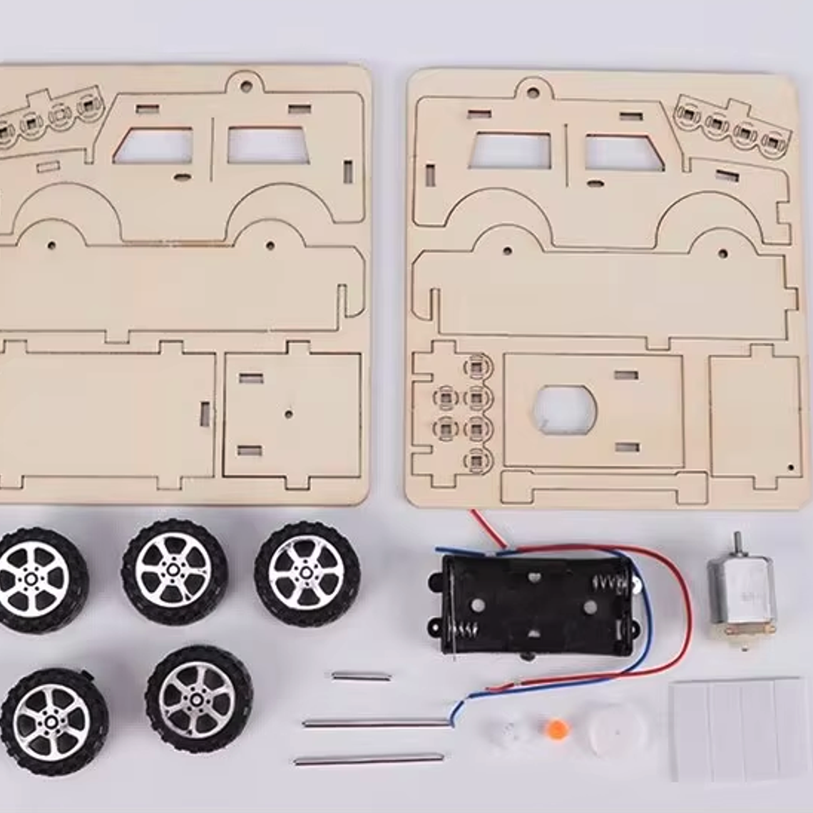 Jeep Armable STEM para Niños – Kit de Construcción 29 Piezas 2