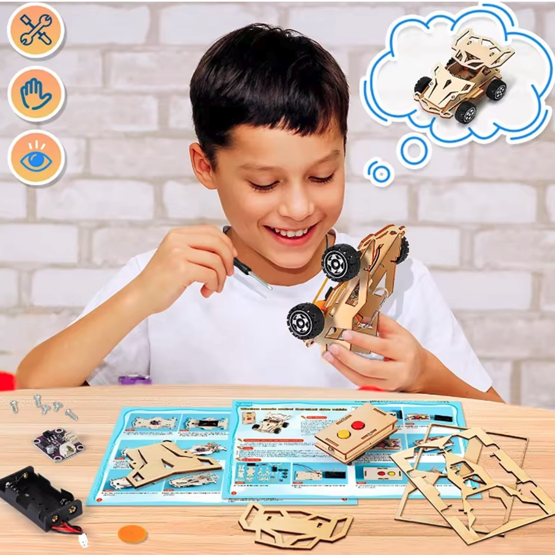 Auto Armable STEM – Kit de Construcción 5