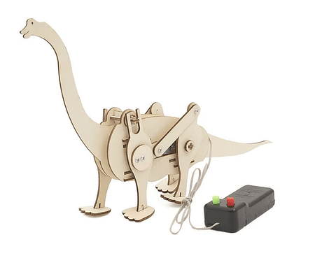 Dinosaurio armable Eléctrico STEM - Kit de construcción