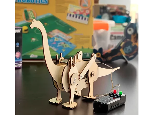 Dinosaurio armable Eléctrico STEM - Kit de construcción 2