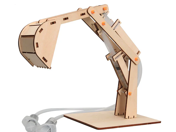 Excavadora Hidráulica Armable STEM -  Kit de Construcción 3