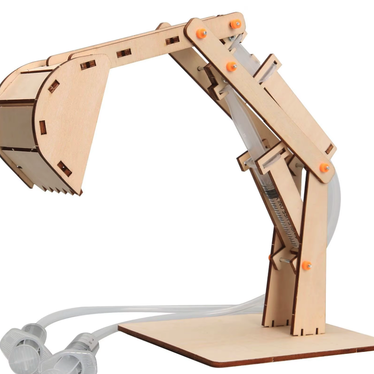 Excavadora Hidráulica Armable STEM -  Kit de Construcción 1