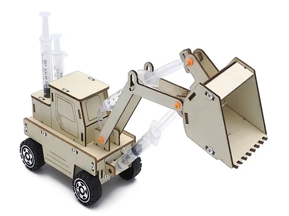 Excavadora Movil Armable STEM - Kit de Construcción 2