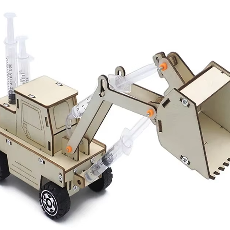 Excavadora Movil Armable STEM - Kit de Construcción 1