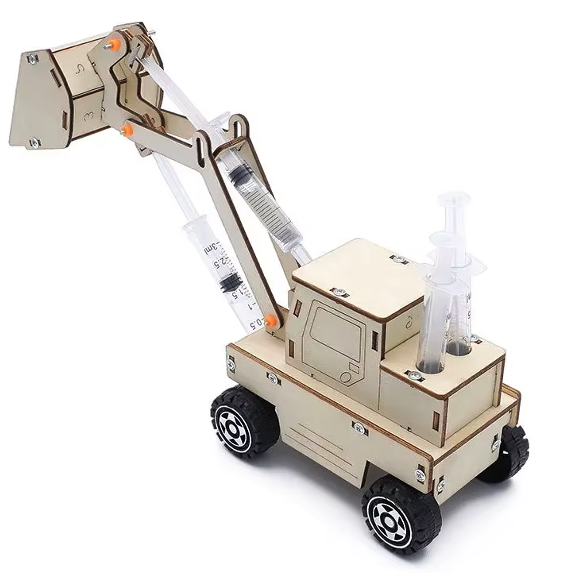 Excavadora Movil Armable STEM - Kit de Construcción 3
