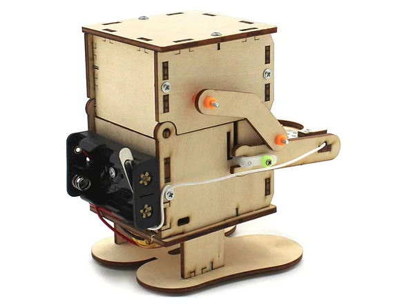 Robot Tragamonedas Armable STEM – Kit de Construcción 4