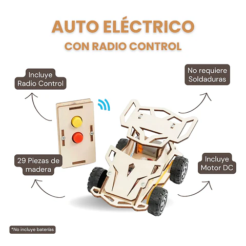 Auto Armable Con control Remoto STEM – Kit de Construcción