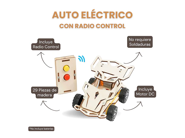 Auto Armable Con control Remoto STEM – Kit de Construcción 1