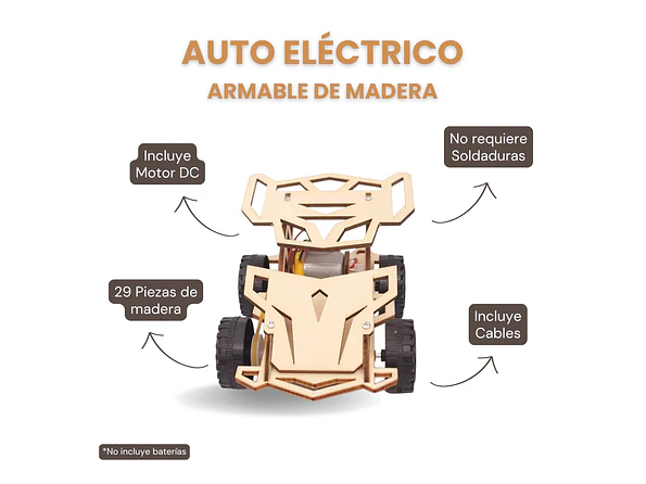 Auto Armable STEM – Kit de Construcción 1