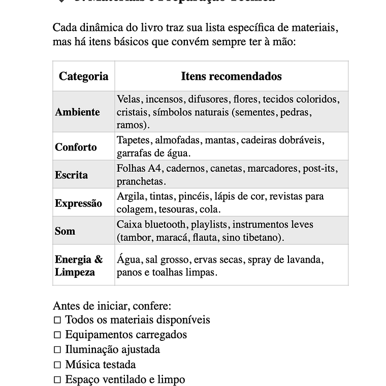 88 Dinâmicas Holísticas para Retiros e Grupos 9