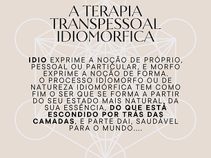 Terapia Transpessoal Idiomórfica - Consulta de Avaliação Grátis