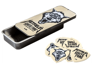 Dunlop James Hetfield White Fang 1.00 mm – Pack 6 Palhetas 
