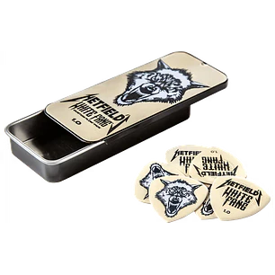 Dunlop James Hetfield White Fang 1.00 mm – Pack 6 Palhetas 