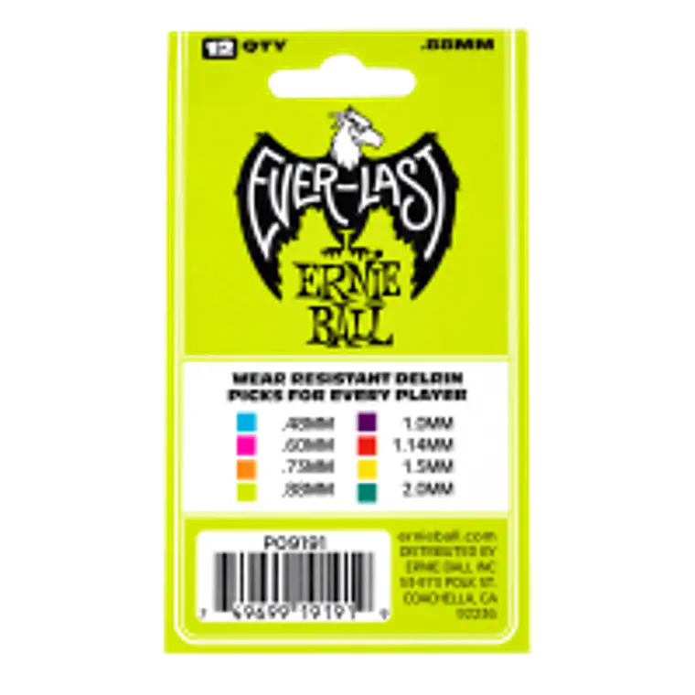Ernie Ball Everlast 0.88mm - 12 unidades 3