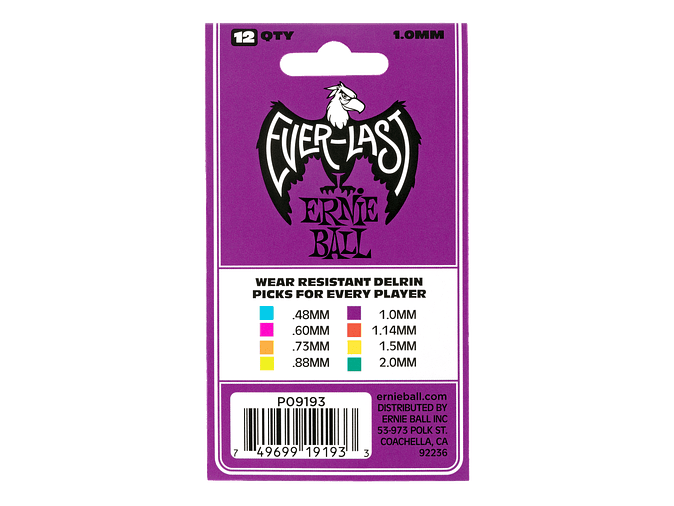 Ernie Ball Everlast 1.0mm - 12 unidades  2