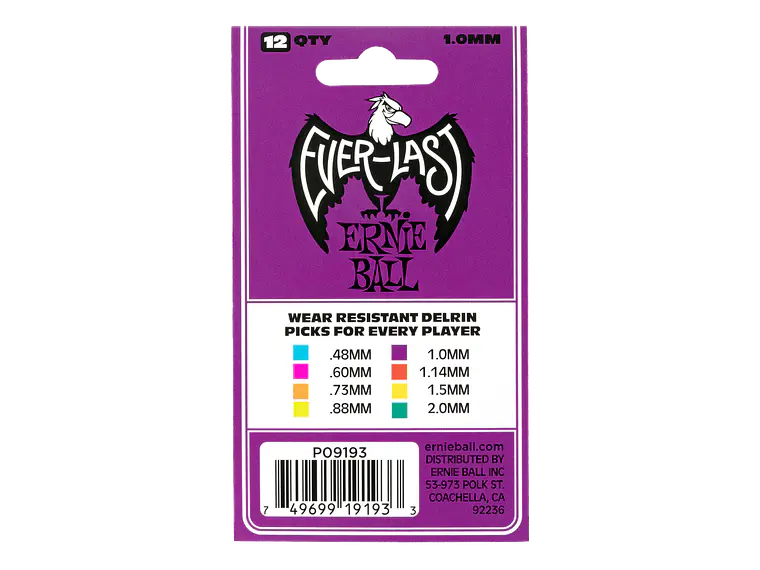 Ernie Ball Everlast 1.0mm - 12 unidades  2