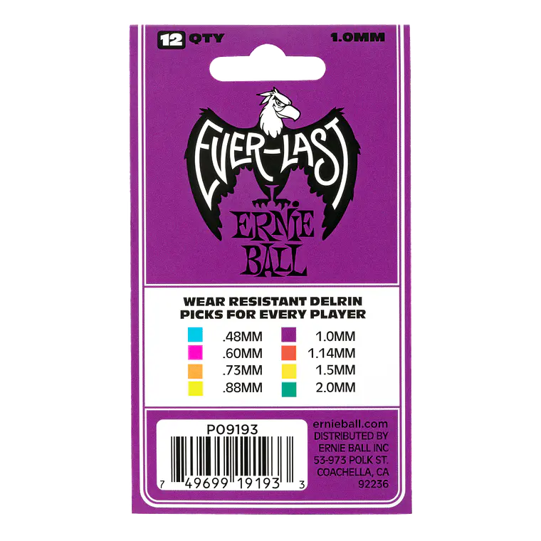Ernie Ball Everlast 1.0mm - 12 unidades  2