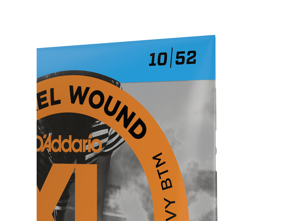 D'Addario EXL140 XL LITE/HVY BOT 10/52 4