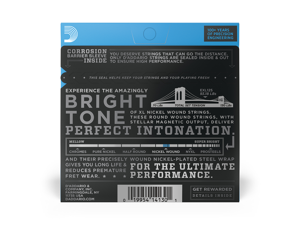 D'Addario EXL125 SUP LITE/REGULAR 2