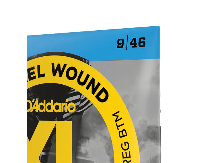 D'Addario EXL125 09/46 Super Light Top/Regular Bottom  4