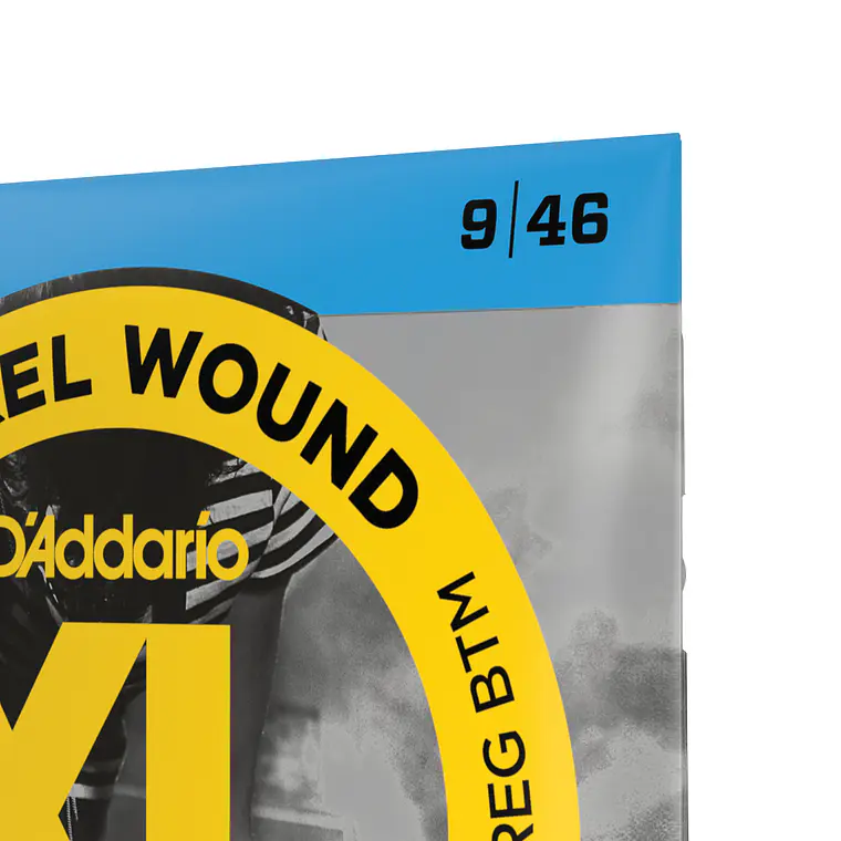 D'Addario EXL125 09/46 Super Light Top/Regular Bottom  4