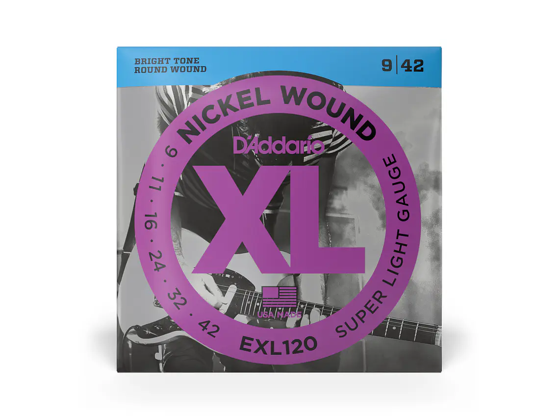 D'Addario EXL120 XL Super Light 1